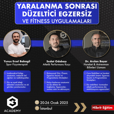 Yaralanma Sonrası Düzeltici Egzersiz ve Fitness Uygulamaları Sertifika Programı